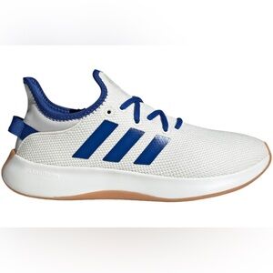 Adidas Wmns Cloudfoam Pure 'White Royal Blue Gum' 7.5